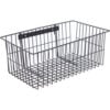 Nexel® Black Epoxy Wire Utility Basket 18-3/4""W x 11-1/4""D x 7-1/2""H