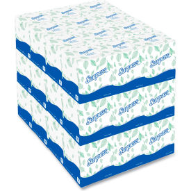 Surpass® Facial Tissue for Business 2-Ply Pop-Up Box White 90/Box 36 Boxes/Case