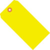 Global Industrial Shipping Tag #5 4-3/4""L x 2-3/8""W  Fluorescent Yellow 1000/Pack