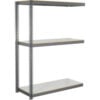 Global Industrial 3 Shelf Extra Heavy Duty Boltless Shelving Add On 72""Wx18""Dx96""HLaminate Deck