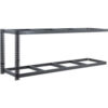 Global Industrial 2 Shelf Extra Heavy Duty Boltless Shelving Add On 96""W x 24""D x 36""H No Deck