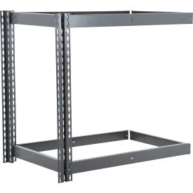 Global Industrial 2 Shelf Extra Heavy Duty Boltless Shelving Add On 48""W x 24""D x 36""H No Deck