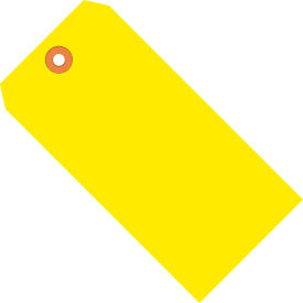 Global Industrial Shipping Tag #12 8""L x 4""W Yellow 500/Pack
