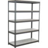 Global Industrial 5 Shelf Extra Heavy Duty Boltless Shelving Starter 72""Wx18""Dx72""HLaminate Deck