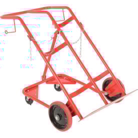 Vestil Economy 4-Wheel Double Cylinder Hand Truck CYHT-350 350 Lb. Capacity