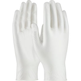 PIP Ambi-Dex® 64-435PF Industrial Grade Vinyl Gloves 5 Mil Powder-Free L White 100/Box