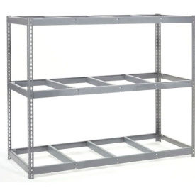 Global Industrial 2 Shelf Extra Heavy Duty Boltless Shelving Starter 96""W x 30""D x 36""H No Deck