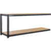 Global Industrial 2 Shelf Extra Heavy Duty Boltless Shelving Add On 96""W x 30""D x 36""H Wood Deck