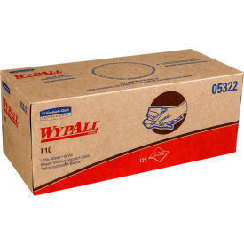 WypAll L10 Utility Wipes Box 12 x 10-1/4 White 125/Box 18 Boxes/Carton - KCC 05322