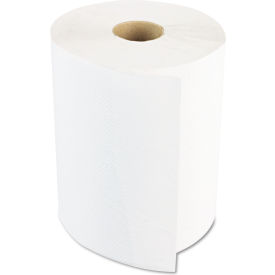 Boardwalk® Hardwound Paper Towels 8"" x 800 ft 1-Ply White 6 Rolls/Case
