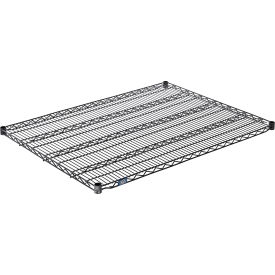 Nexel® S3648B Black Epoxy Wire Shelf 48""W x 36""D