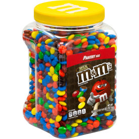 M&M's Milk Chocolate Candies Jar 62 oz