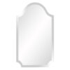 27" Clear Abstract Unframed Accent Mirror