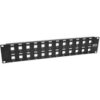Tripp Lite by Eaton 24-Port 2U Rack-Mount Unshielded Blank Keystone/Multimedia Patch Panel, RJ45 Ethernet, USB, HDMI, Cat5e/6
