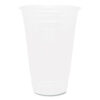 PET Plastic Cups, 20 oz, Clear, 1,000/Carton