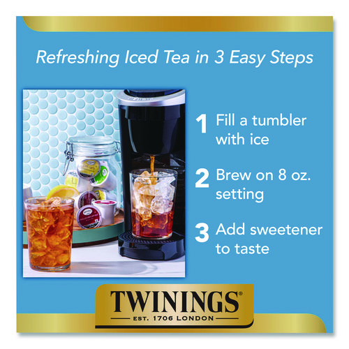 Iced Tea K-Cups, Unsweetened Black, 24/Box - Image 4