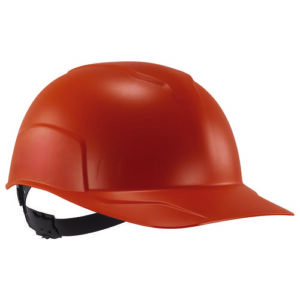 Skullerz 8952 Hard Shell Bump Cap, Short Brim, Orange