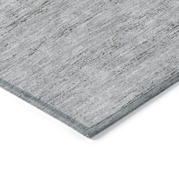 8' X 10' Taupe Beige And Blue Geometric Washable Indoor Outdoor Area Rug