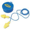 E-A-R UltraFit Multi-Use Earplugs, Corded, 25NRR, Yellow/Blue, 50 Pairs