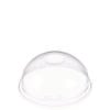 Ultra Clear Dome Cold Cup Lids, Fits 16 oz to 24 oz Cold Cups, Plastic, Clear, 1,000/Carton