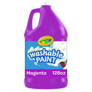 Washable Paint, Magenta, 1 gal Bottle