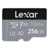 Professional SILVER Series microSDXC Memory Card, UHS-I, V30 Class 10, 256 GB