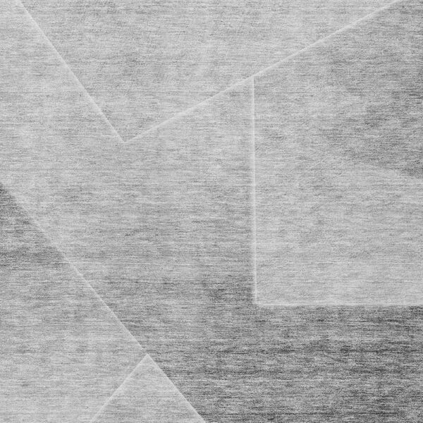 10' X 14' Gray Silver And Charcoal Abstract Washable Indoor Outdoor Area Rug
