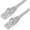 StarTech.com 1ft CAT6 Ethernet Cable - Gray Snagless Gigabit - 100W PoE UTP 650MHz Category 6 Patch Cord UL Certified Wiring/TIA