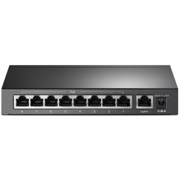 TP-Link TL-SF1009P - 9-Port 10/100Mbps Desktop Switch with 8-Port PoE+