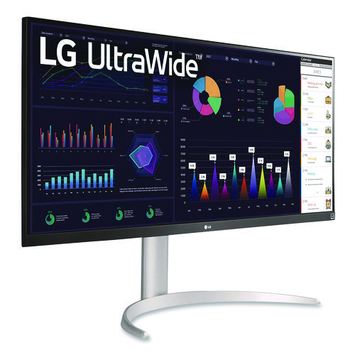 Ultrawide Flat LCD Monitor with Built-In Docking Station, 34" Widescreen, IPS Panel, 2560 Pixels x 1080 Pixels - Image 5