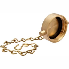 Fire Hose Hose Cap - 1-1/2 In. NH - Brass