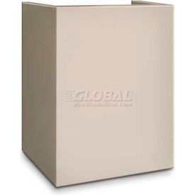 Mesa Safe Pedestal Hotel & Residential Security MP916-WHT 18""W x 15""D x 18""H White