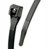 Gardner Bender 46-308UVBFZCC 8"" Xtreme Temp Cable Ties Black 50lb 100/pk