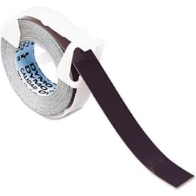 DYMO® Self-Adhesive Glossy Labeling Tape for Embossers 3/8"" x 9-3/4' Roll Black