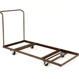Interion® Table Cart For Rectangular Folding Tables Holds 12 - up 72""