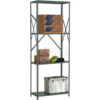 Global Industrial™ 4 Shelf 20 Ga Open Steel Shelving Unit 36""W x 12""D x 97""H Gray