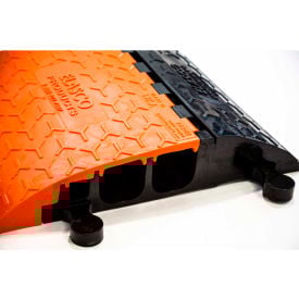 Elasco Xtreme Heavy Duty 4 Channel Cable Ramp 4.5"" & 2"" Channel Orange/Black XG4400