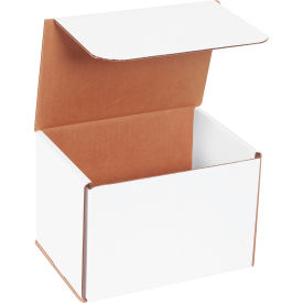Global Industrial Corrugated Mailers 7""L x 5""W x 5""H White