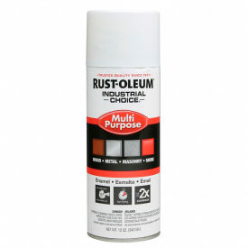 Rust-Oleum Industrial 1600 System General Purpose Enamel Aerosol Glossy White 12 oz. - 1692830V