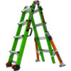 Little Giant Conquest All Terrain Articulated Extendable Ladder Fiberglass 4' Type IA 300 lb Cap