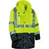 Ergodyne® GloWear® 8386 Hi-Vis Shell Jacket 4XL Lime