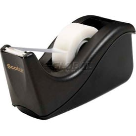 Scotch® Desktop Tape Dispenser C60-BK Black Two-Tone 1 Pack