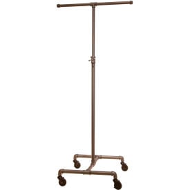 Econoco 2 Way Rack PS2WADJ 21""W x 44""-72""H x 21""D Anthracite Grey