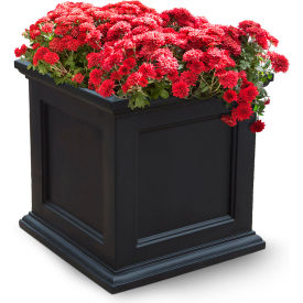 Mayne® Fairfield 28"" x 28"" Square Patio Planter Black