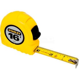 Stanley 30-495 3/4"" x 16' High Visibilty Tape Rule