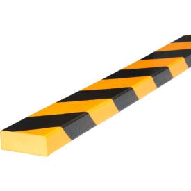 Knuffi Surface Bumper Guard Type D 39-3/8""L x 2""W Yellow/Black 60-6732