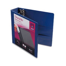 Durable Vinyl View Binder 2"" Capacity Blue