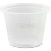Dart® Conex Polypropylene Portion Container Translucent 1 Oz. 125/Bag; 20/Bags Carton