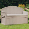 Suncast PB6700  Patio Bench and Deck Box 50 Gallon