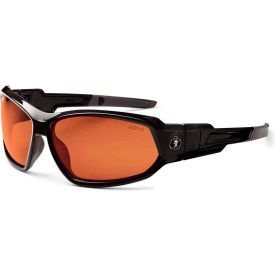 Ergodyne® Skullerz® Loki PZ Safety Glasses/Goggles Polarized Copper Lens Black Frame